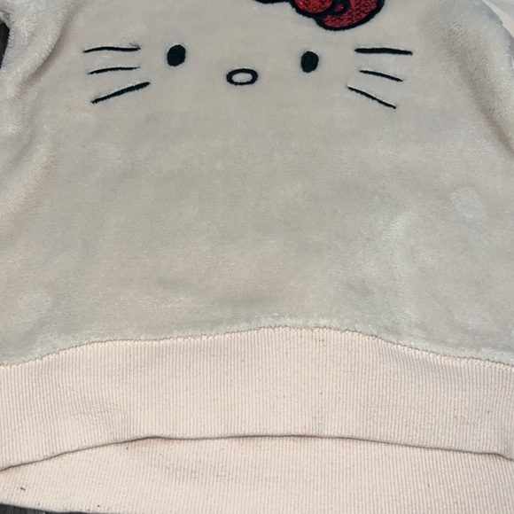 Hello Kitty hooded sweater with sequenced bow - Picture 3 of 8
